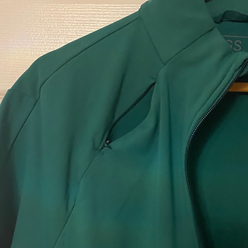 Figs Men's Teal Lightweight Jacket - Picture 5 of 7